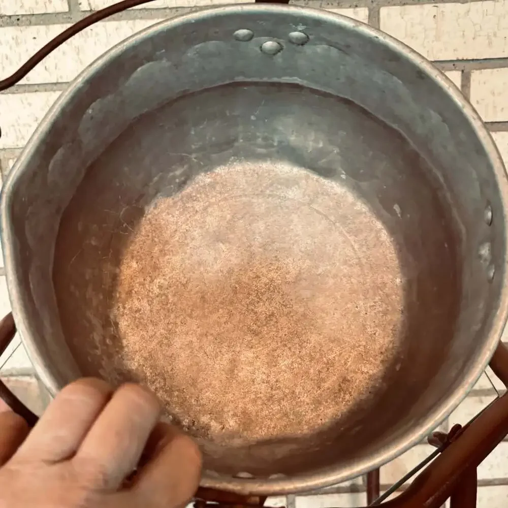 Unknown hammered aluminum